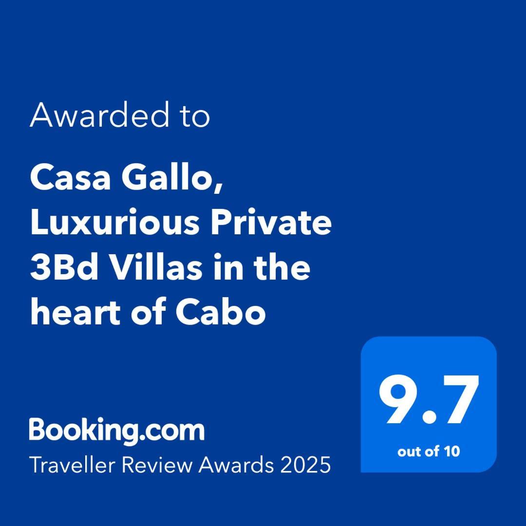 Casa Gallo, Heated Pool, Exclusive Beach & Great Location Cabo San Lucas Exterior foto